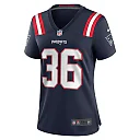 Zennovawear Women's New England Patriots Kevin Harris Navy Game Player Jersey