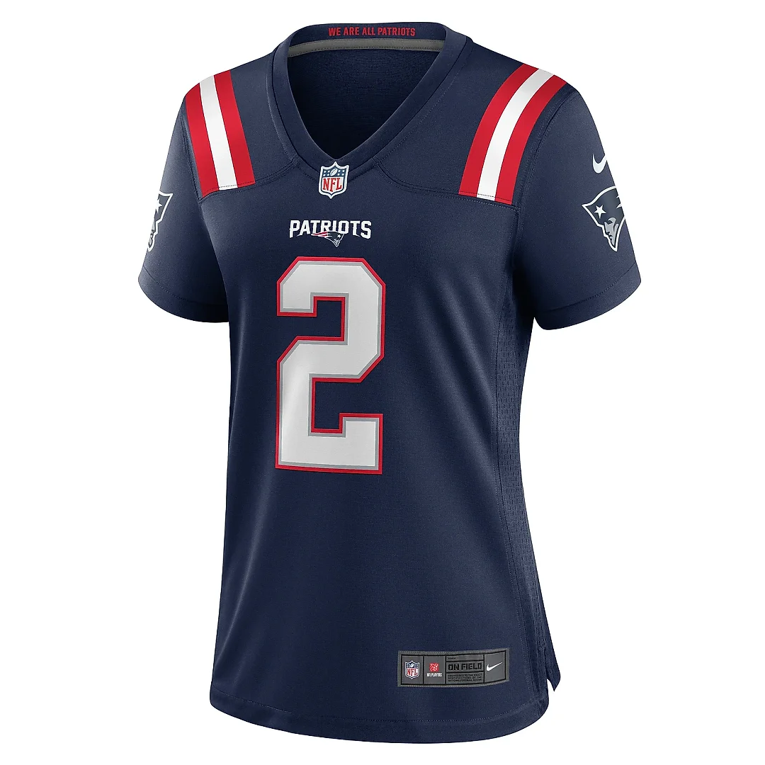 Zennovawear Women's New England Patriots K.J. Osborn Navy Game Jersey