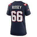 Zennovawear Women's New England Patriots Kody Russey Navy Game Player Jersey