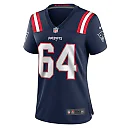 Zennovawear Women's New England Patriots Layden Robinson Navy Game Jersey