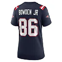 Zennovawear Women's New England Patriots Lynn Bowden Jr. Navy Home Game Player Jersey