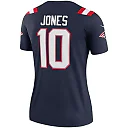 Zennovawear Women's New England Patriots Mac Jones Navy Legend Player Performance Top