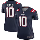 Zennovawear Women's New England Patriots Mac Jones Navy Legend Player Performance Top