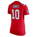Zennovawear Women's New England Patriots Mac Jones Red Game Alternate Jersey