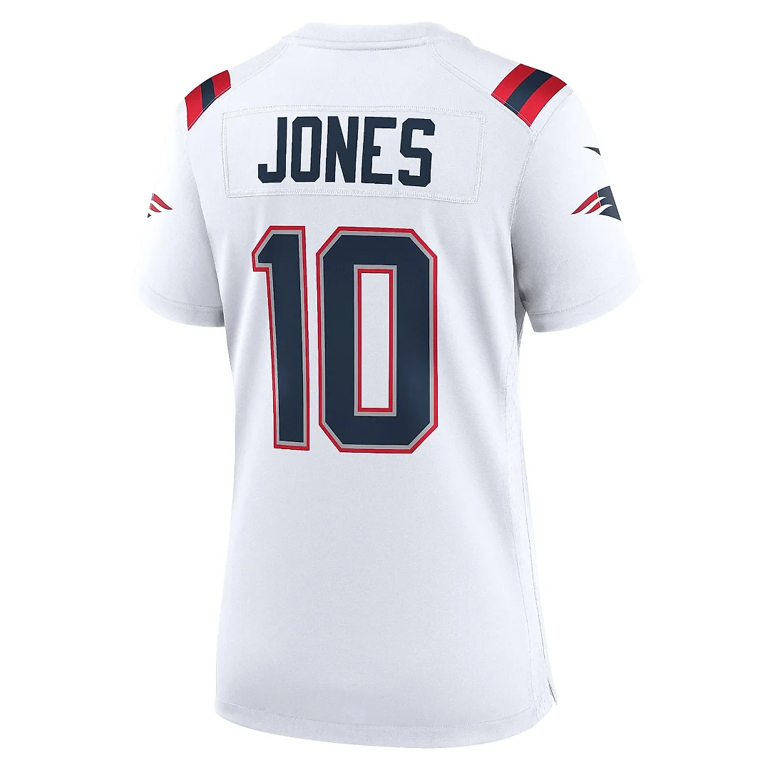 Zennovawear Women's New England Patriots Mac Jones White Game Jersey