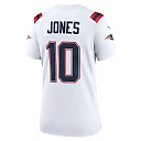 Zennovawear Women's New England Patriots Mac Jones White Game Jersey