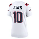 Zennovawear Women's New England Patriots Mac Jones White Player Jersey
