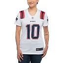 Zennovawear Women's New England Patriots Mac Jones White Player Jersey