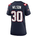 Zennovawear Women's New England Patriots Mack Wilson Navy Game Jersey