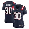 Zennovawear Women's New England Patriots Mack Wilson Navy Game Jersey