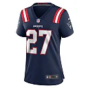 Zennovawear Women's New England Patriots Marcellas Dial Jr. Navy Game Jersey
