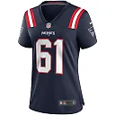 Zennovawear Women's New England Patriots Marcus Cannon Navy Game Jersey