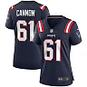 Zennovawear Women's New England Patriots Marcus Cannon Navy Game Jersey
