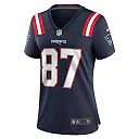 Zennovawear Women's New England Patriots Matt Sokol Navy Game Player Jersey