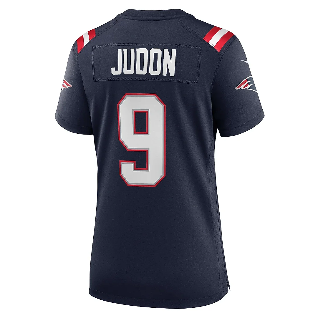 Zennovawear Women's New England Patriots Matthew Judon Navy Team Game Jersey