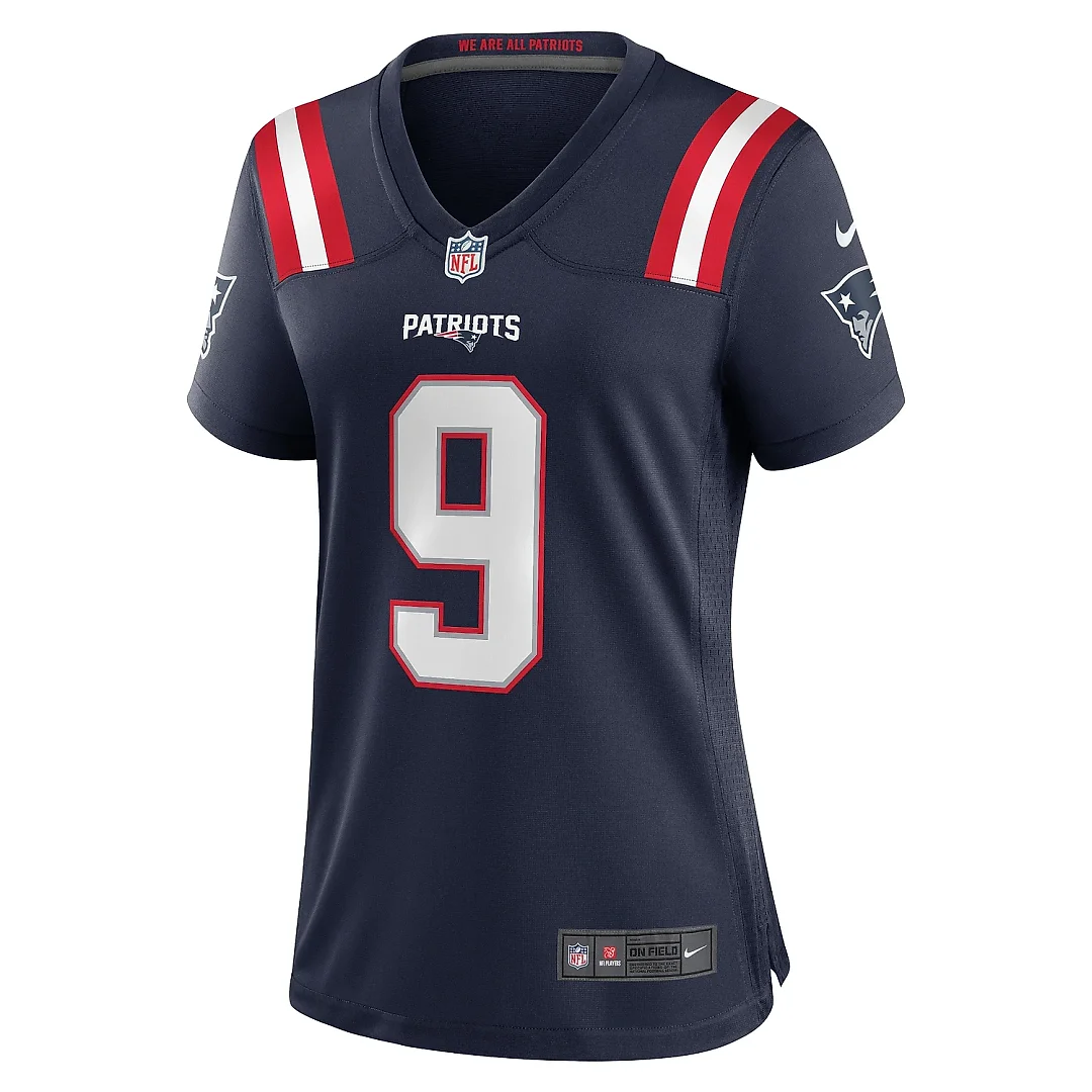 Zennovawear Women's New England Patriots Matthew Judon Navy Team Game Jersey