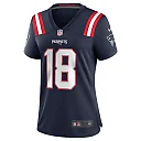 Zennovawear Women's New England Patriots Matthew Slater Navy Game Jersey