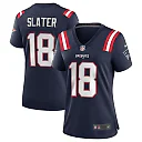 Zennovawear Women's New England Patriots Matthew Slater Navy Game Jersey