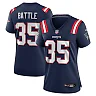 Zennovawear Women's New England Patriots Miles Battle Navy Game Jersey