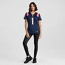 Zennovawear Women's New England Patriots Number 1 Bride Navy Game Jersey
