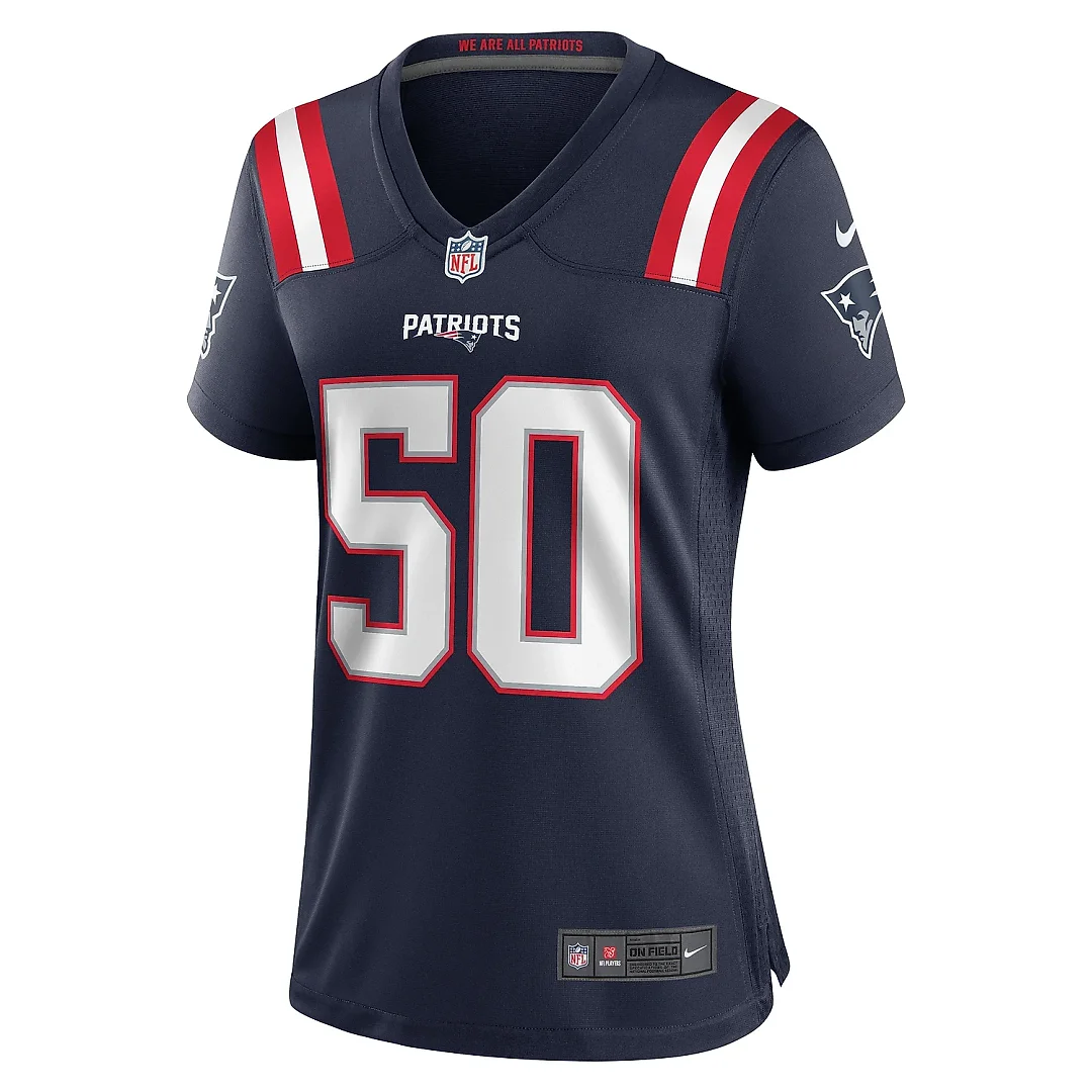 Zennovawear Women's New England Patriots Raekwon McMillan Navy Home Game Player Jersey