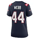 Zennovawear Women's New England Patriots Raleigh Webb Navy Home Game Player Jersey