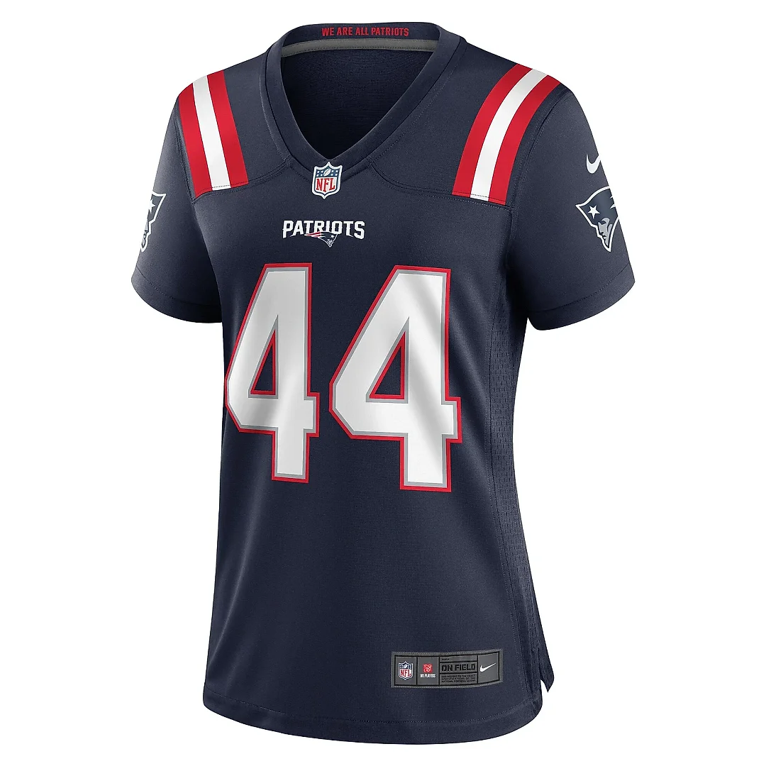 Zennovawear Women's New England Patriots Raleigh Webb Navy Home Game Player Jersey