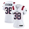 Zennovawear Women's New England Patriots Rhamondre Stevenson White Game Player Jersey