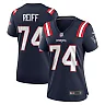 Zennovawear Women's New England Patriots Riley Reiff Navy Game Jersey