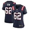 Zennovawear Women's New England Patriots Sidy Sow Navy Team Game Jersey