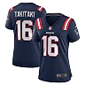 Zennovawear Women's New England Patriots Sione Takitaki Navy Game Jersey