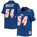 Zennovawear Women's New England Patriots Tedy Bruschi Mitchell & Ness Royal Legacy Player Jersey