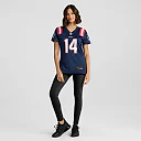 Zennovawear Women's New England Patriots Tristan Vizcaino Navy Home Game Player Jersey