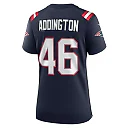 Zennovawear Women's New England Patriots Tucker Addington Navy Home Game Player Jersey