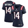 Zennovawear Women's New England Patriots Ty Montgomery Navy Player Game Jersey