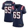 Zennovawear Women's New England Patriots Tyrese Robinson Navy Game Jersey