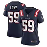 Zennovawear Women's New England Patriots Vederian Lowe Navy Team Game Jersey