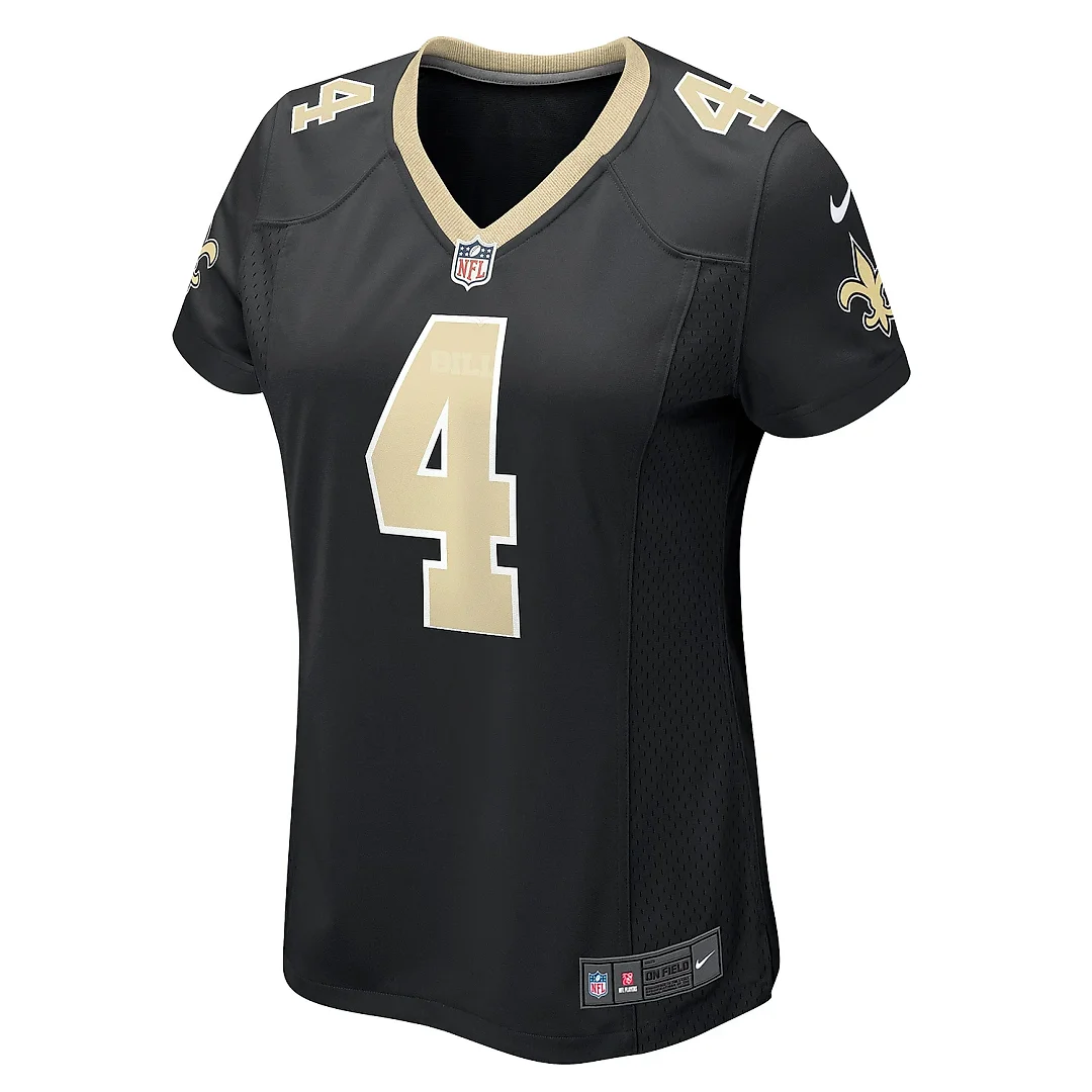 Zennovawear Women's New Orleans Saints Blake Gillikin Black Game Player Jersey