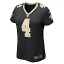 Zennovawear Women's New Orleans Saints Blake Gillikin Black Game Player Jersey