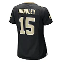 Zennovawear Women's New Orleans Saints Brett Hundley Black Game Player Jersey