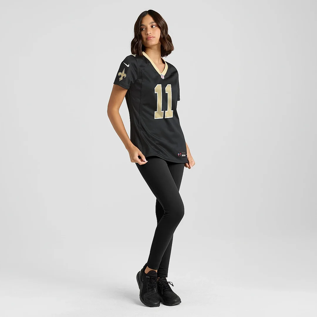 Zennovawear Women's New Orleans Saints Cameron Dantzler Sr Black Game Jersey