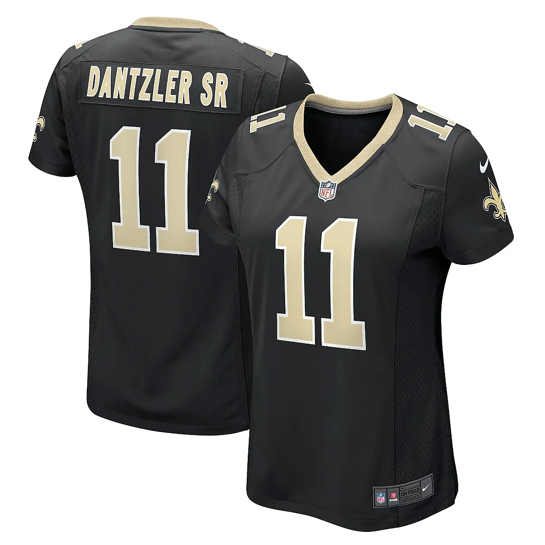 Zennovawear Women's New Orleans Saints Cameron Dantzler Sr Black Game Jersey