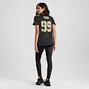 Zennovawear Women's New Orleans Saints Chase Young Black Game Jersey
