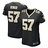 Zennovawear Women's New Orleans Saints Christian Ringo Black Game Player Jersey