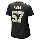 Zennovawear Women's New Orleans Saints Christian Ringo Black Game Player Jersey