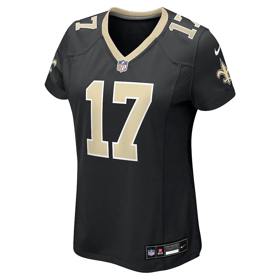 Zennovawear Women's New Orleans Saints Dante Pettis Black Game Jersey