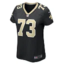 Zennovawear Women's New Orleans Saints Ethan Greenidge Black Game Jersey