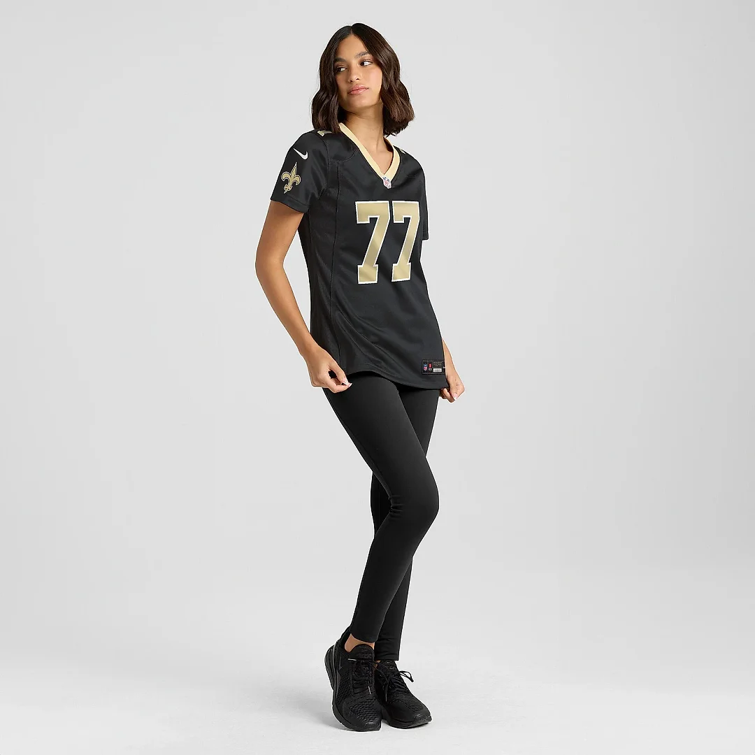 Zennovawear Women's New Orleans Saints Forrest Lamp Black Game Player Jersey