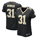 Zennovawear Women's New Orleans Saints Howden Black Team Game Jersey