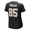 Zennovawear Women's New Orleans Saints Jontre Kirklin Black Team Game Jersey